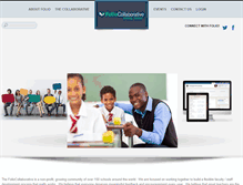 Tablet Screenshot of foliocollaborative.org
